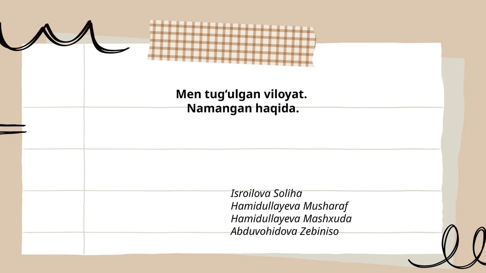 Namangan viloyati geografik joylashuvi