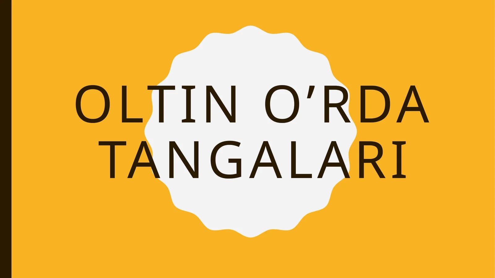 Oltin o’rda tangalari