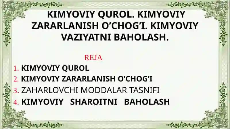 Kimyoviy qurоl