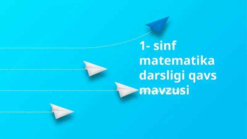 sinf matematika darsligi qavs mavzusi