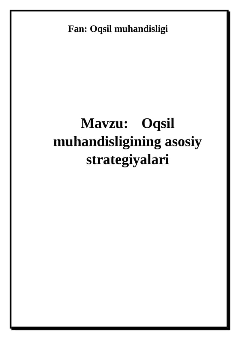 Oqsil muhandisligining asosiy strategiyalari