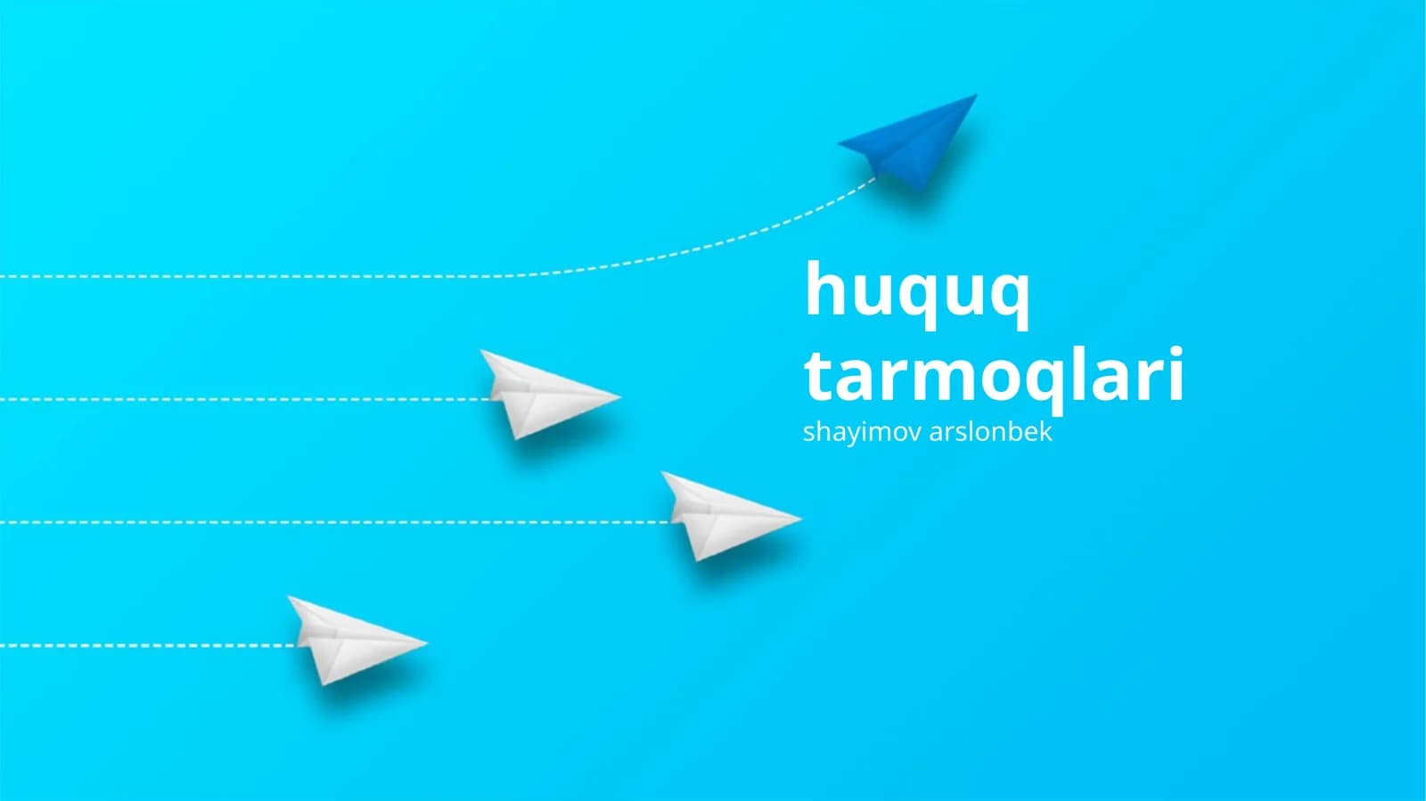 Huquq tarmoqlari