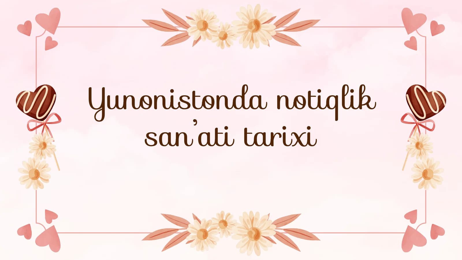 Yunonistonda notiqlik san’ati tarixi
