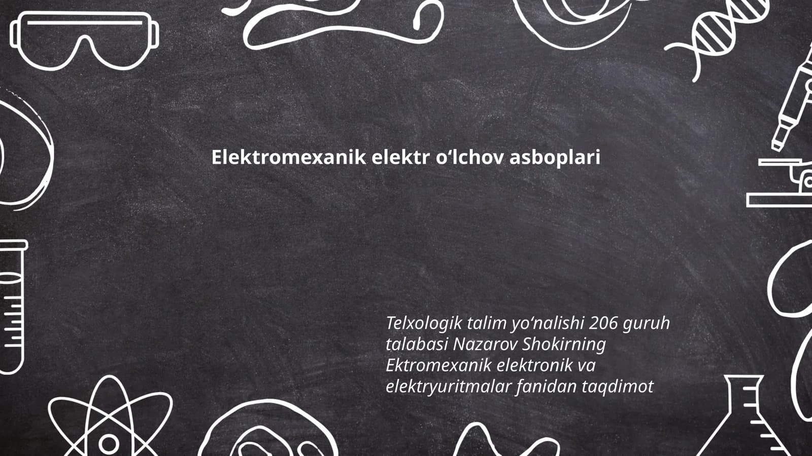 Elektromexanik elektr oʻlchov asboplari