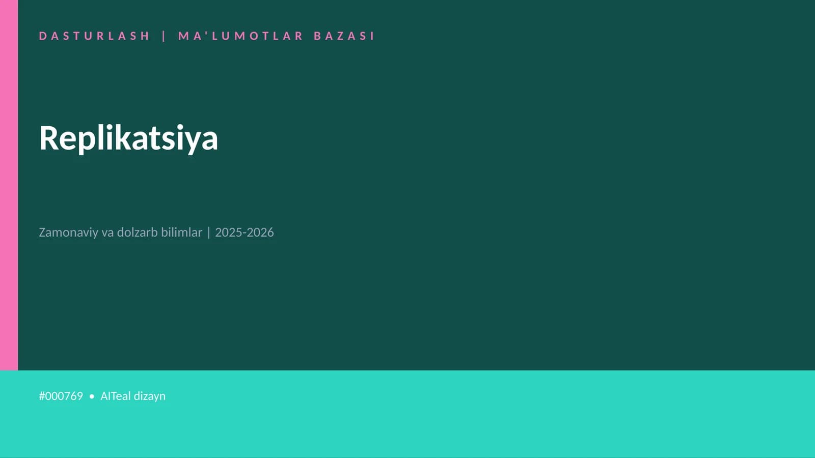 Replikatsiya