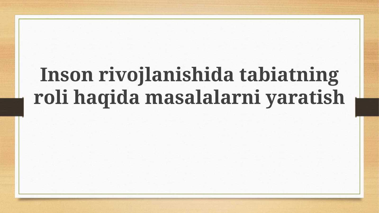 Inson va tabiat evolyutsiyasi: Biologik va fiziologik bog‘liqlik
