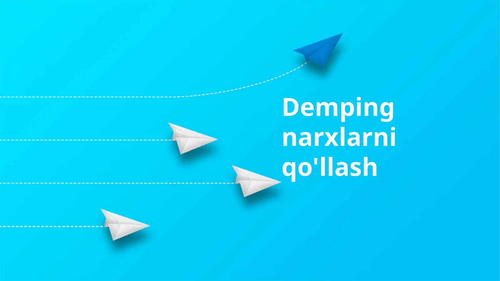 Demping narxlarni qo'llash