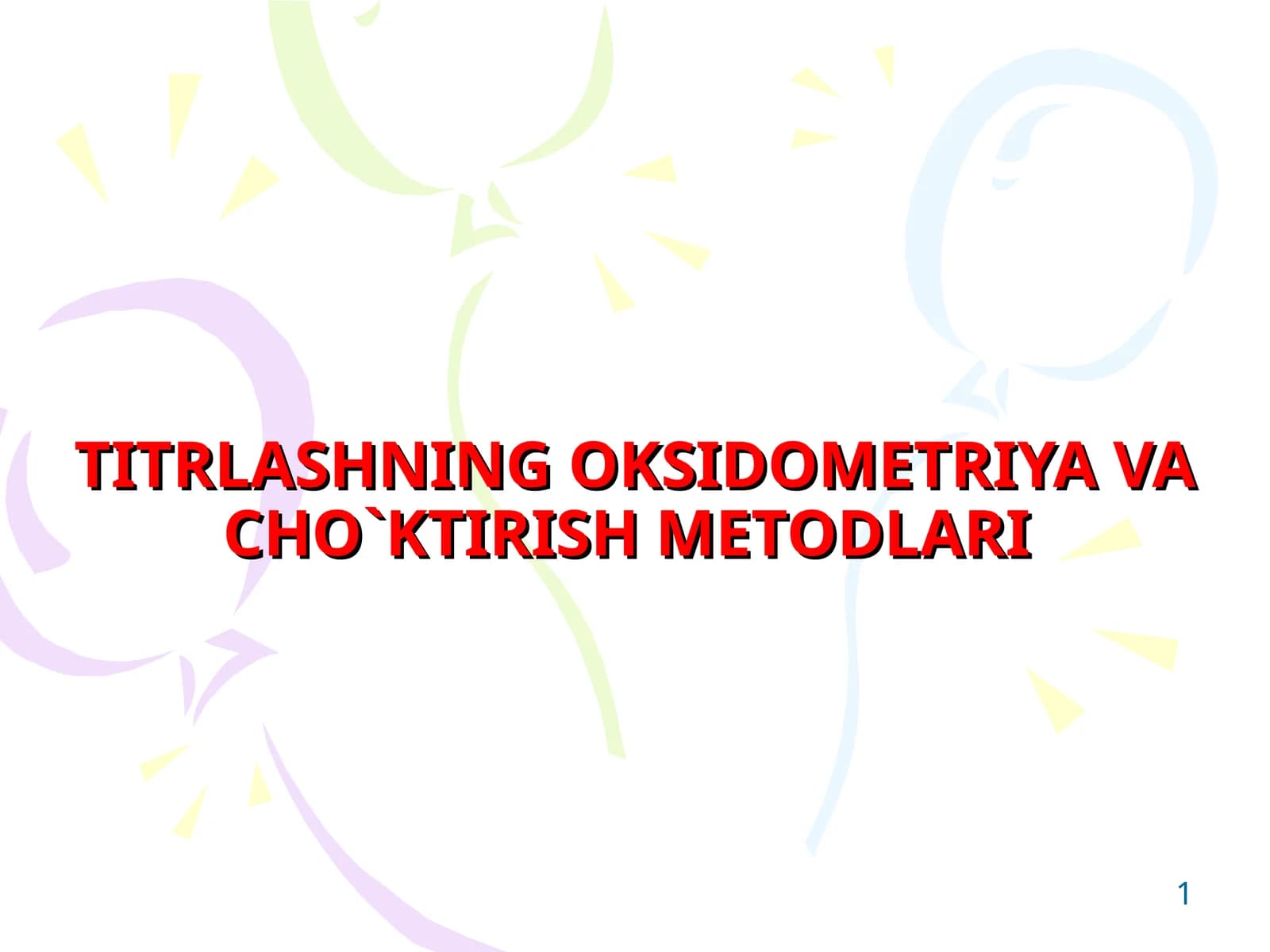 STANDART ERITMALAR