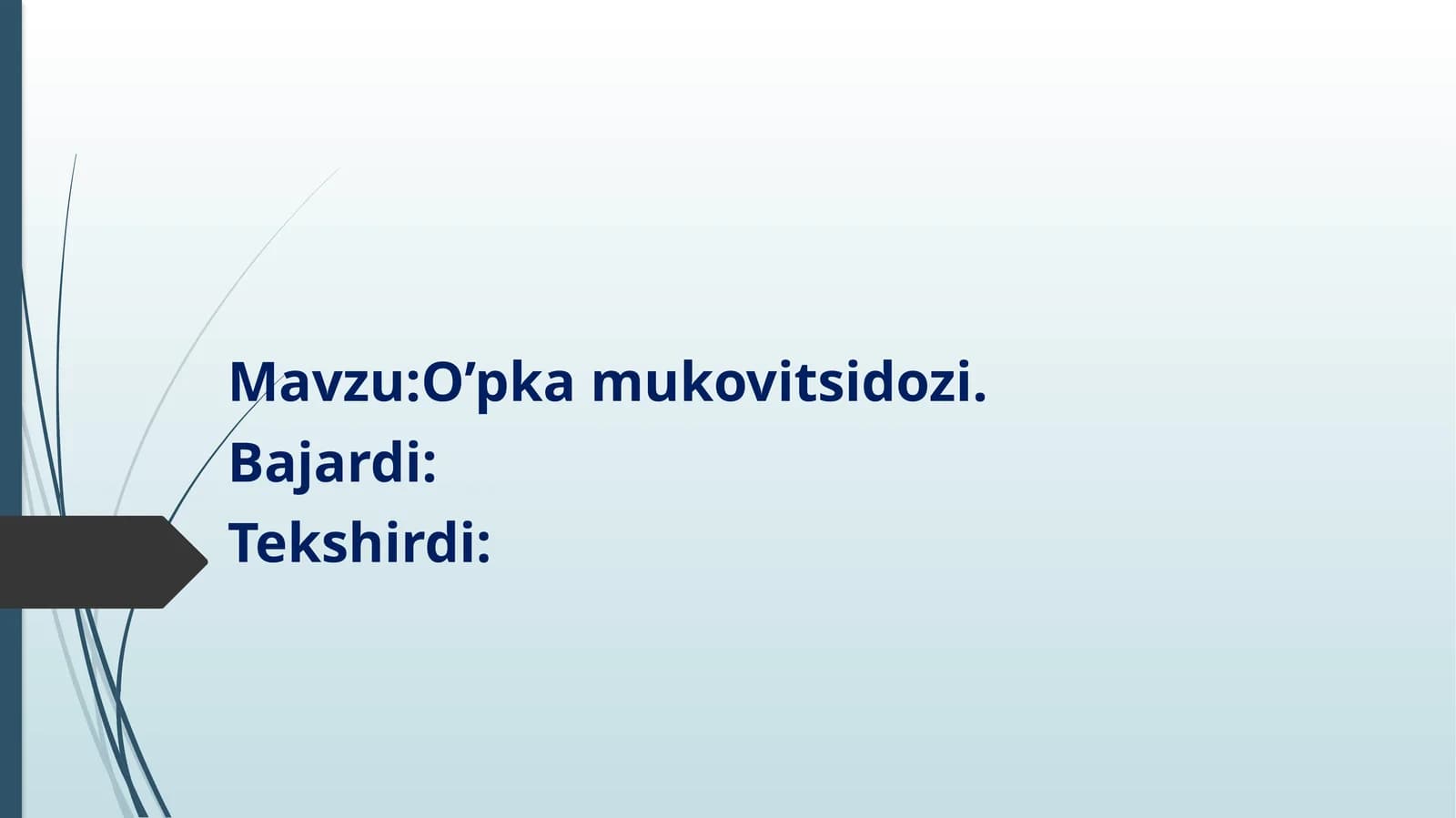 O’pka mukovitsidozi