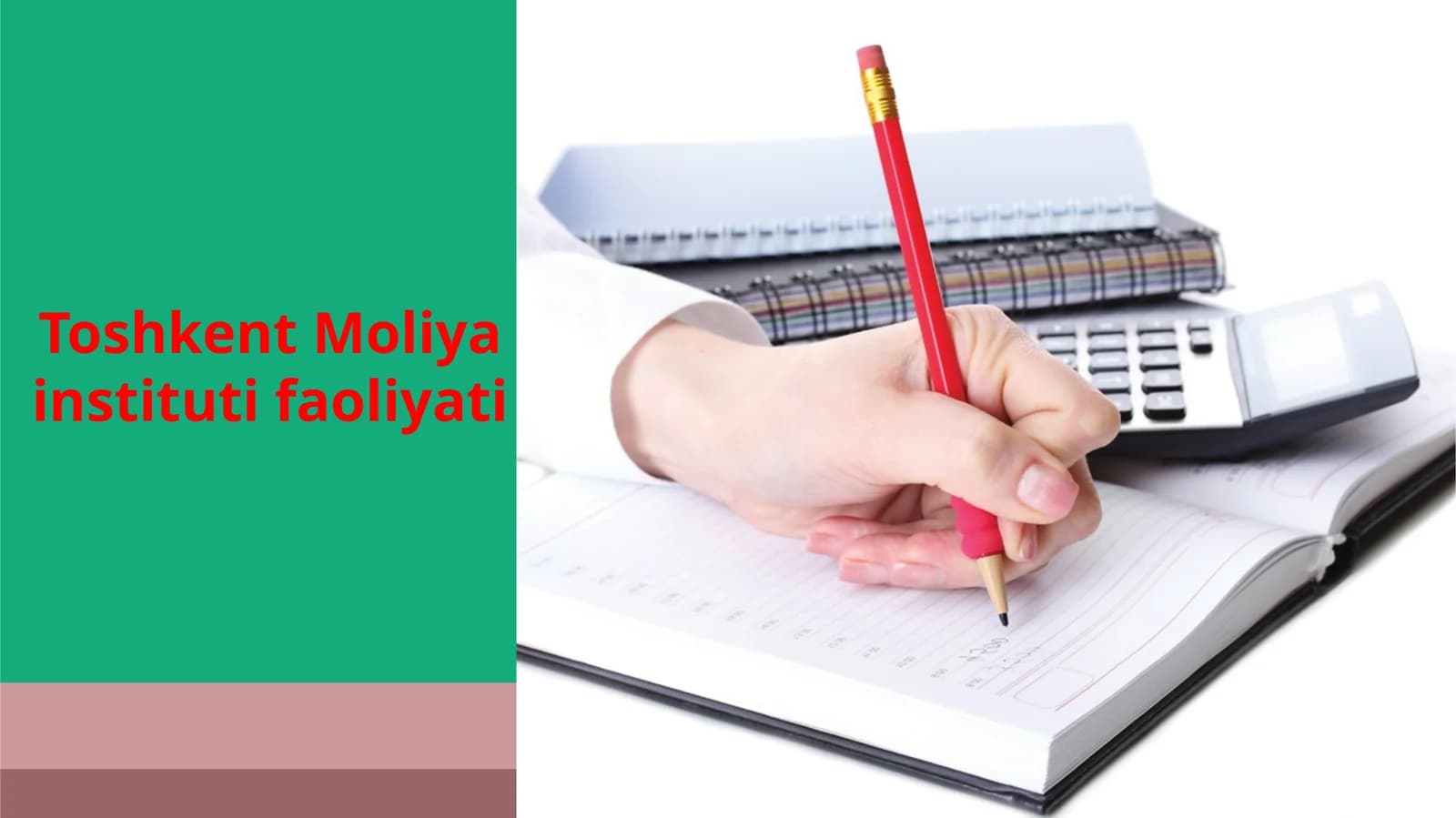 Toshkent Moliya instituti faoliyati