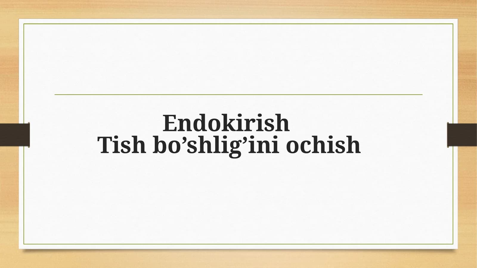 Tishbo’shlig’iniochish