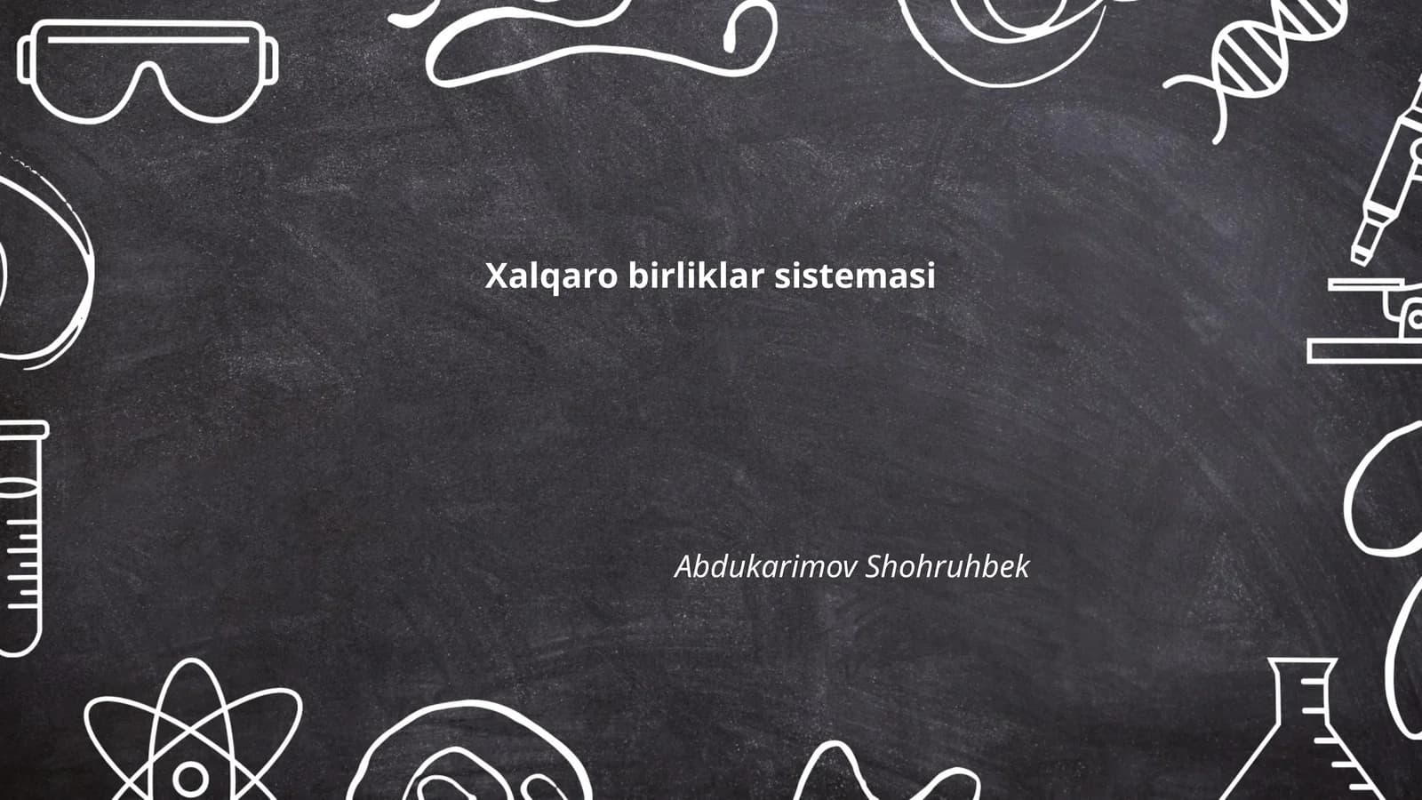 Xalqaro birliklar sistemasi