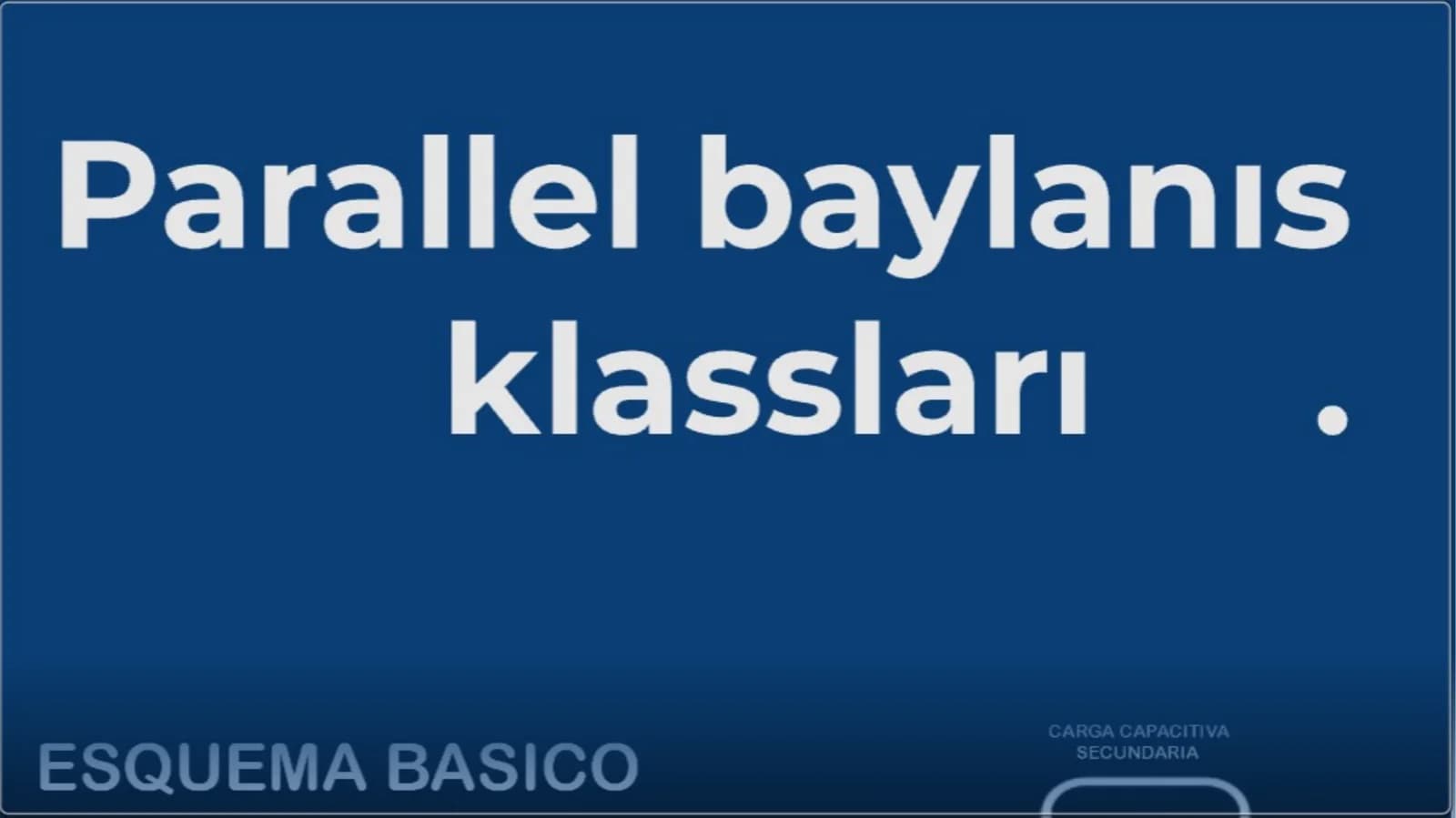 Parallel baylanis klasslari