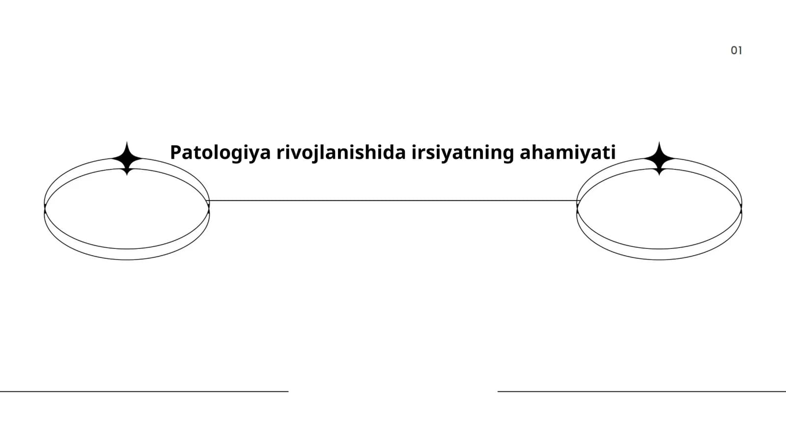 Patologiya rivojlanishida irsiyatning ahamiyati