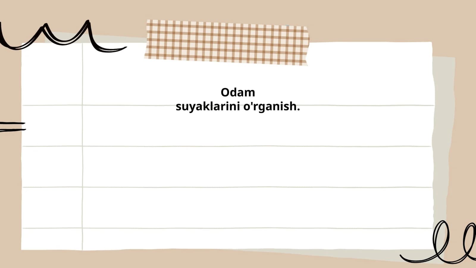Siydik chiqarish tizimi