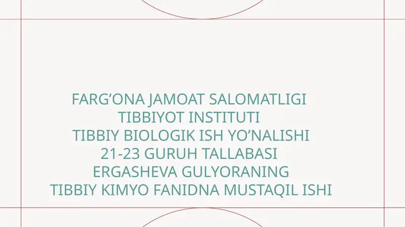 Steroidlar va Terpenlar haqida Tushuncha