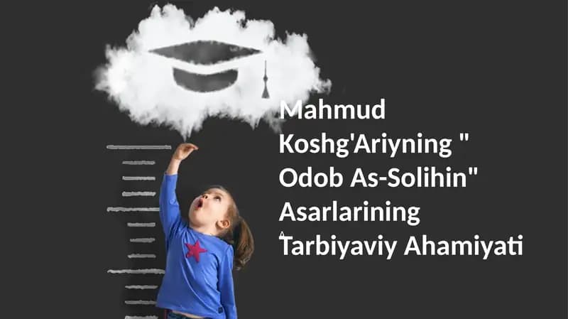 Mahmud Koshg'Ariyning " Odob As-Solihin"