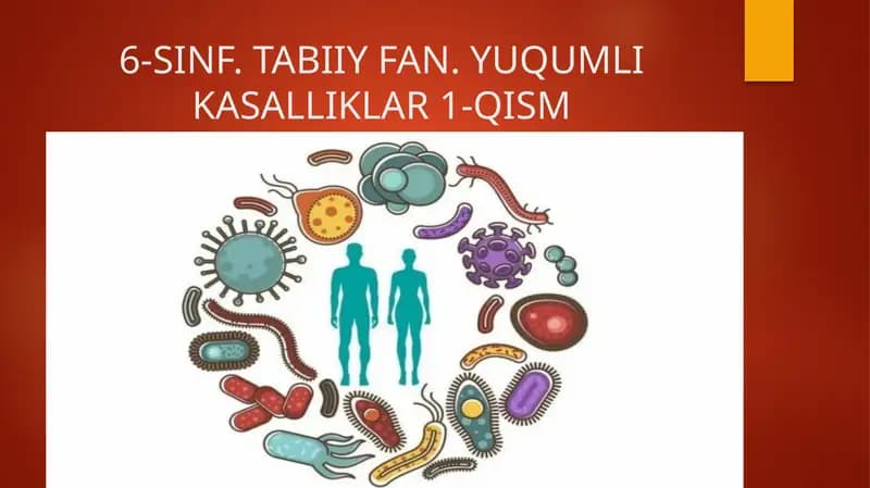 6-SINF. TABIIY FAN.YUQUMLIKASALLIKLAR 1-QISM
