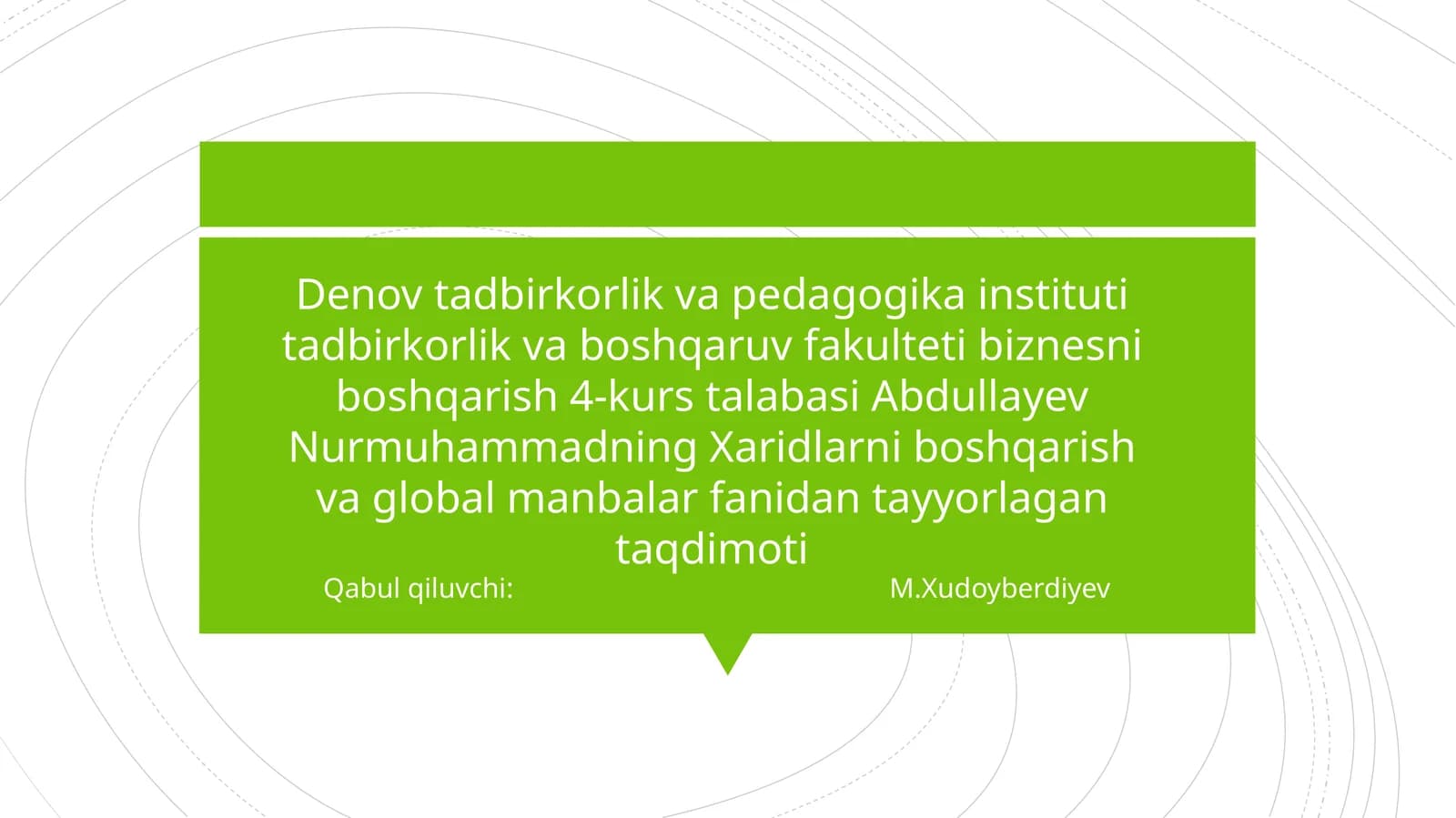 Xarid jarayonida zamanaviy texnologiyalardan foydalanish