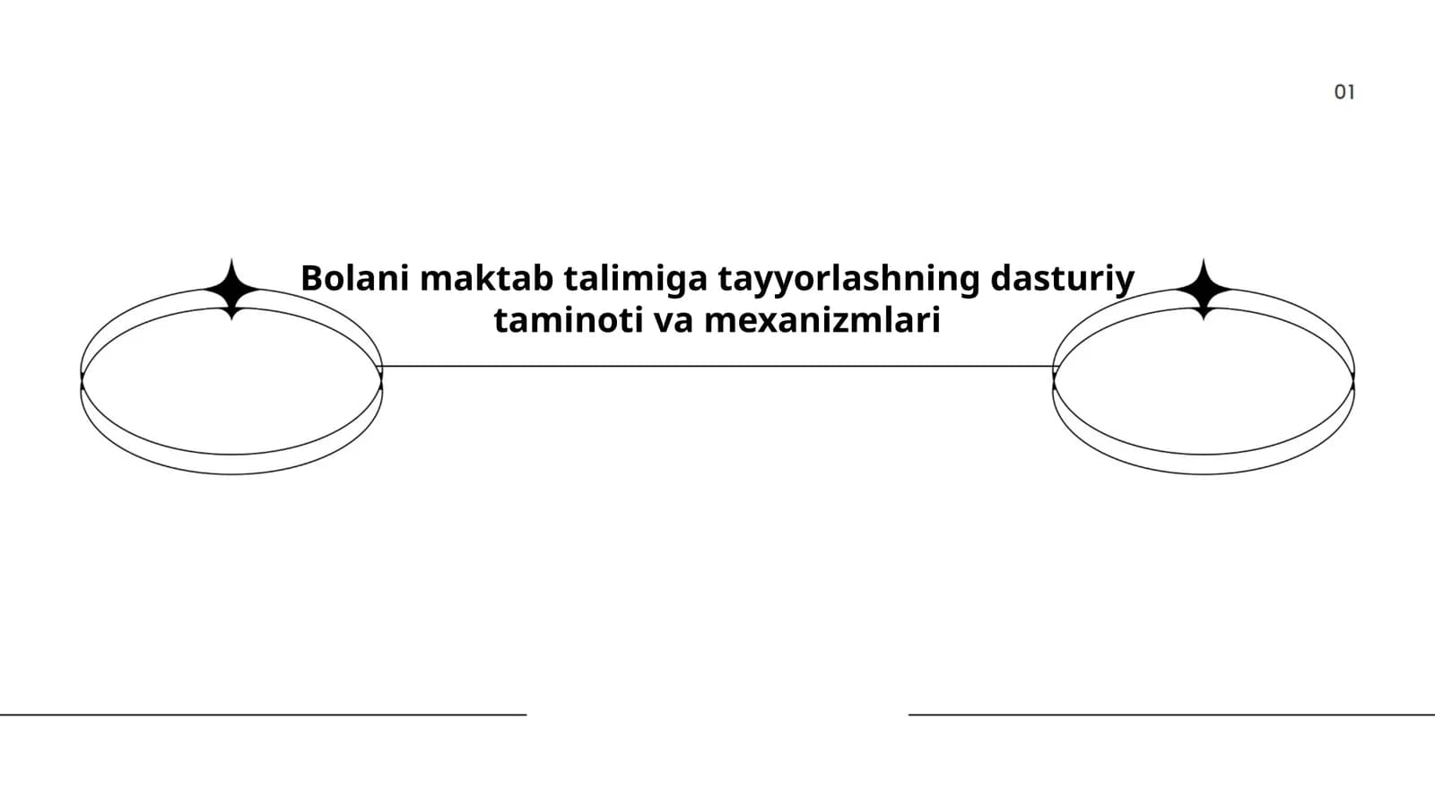 Bolani maktab talimiga tayyorlashning dasturiy taminoti va mexanizmlari