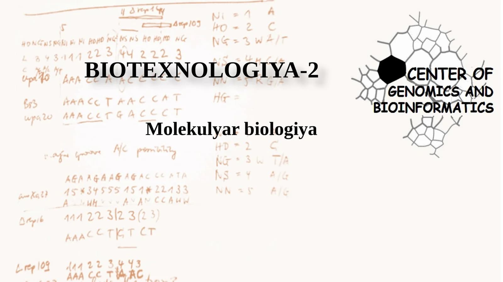Molekulyarbiologiya