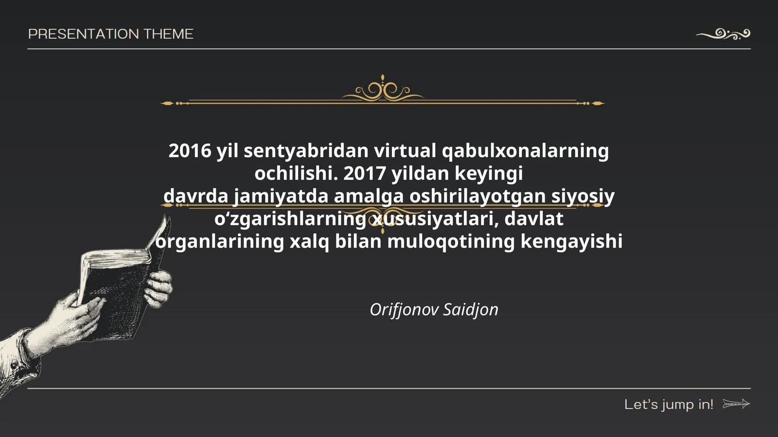 Virtual qabulxonalarning ochilishi