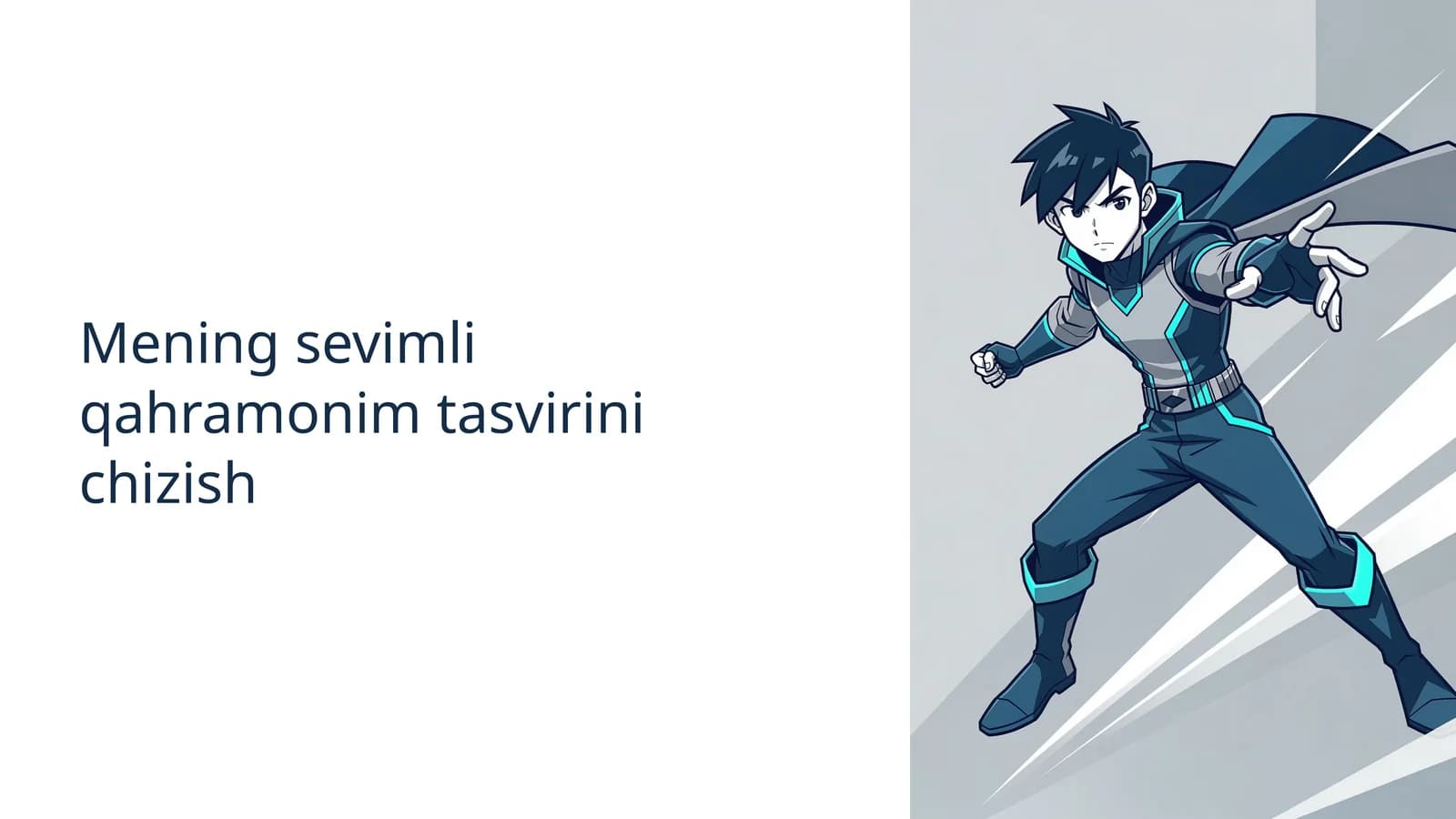 Mening sevimli qahramonim tasvirini chizish