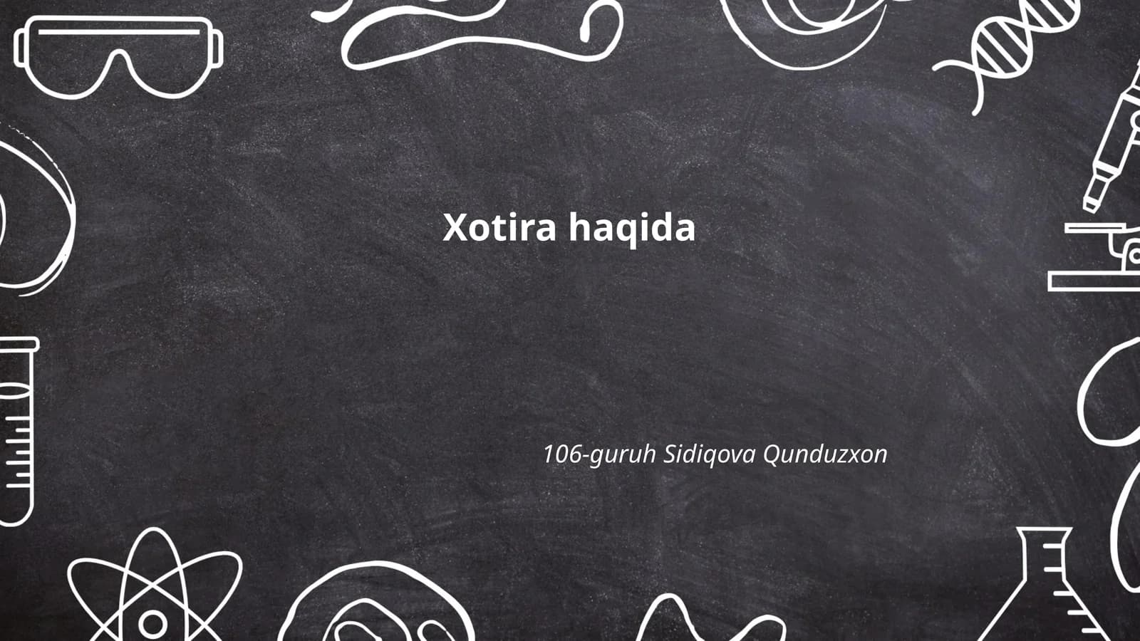 Xotira va milliy g'urur