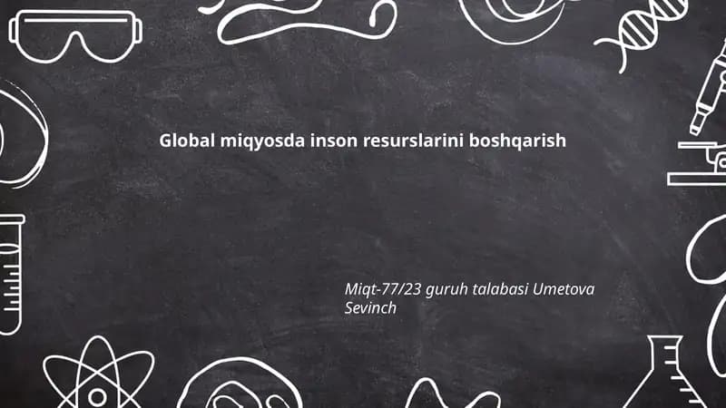 Xalqaro ishga qabul va talentlarni jalb qilish strategiyalari