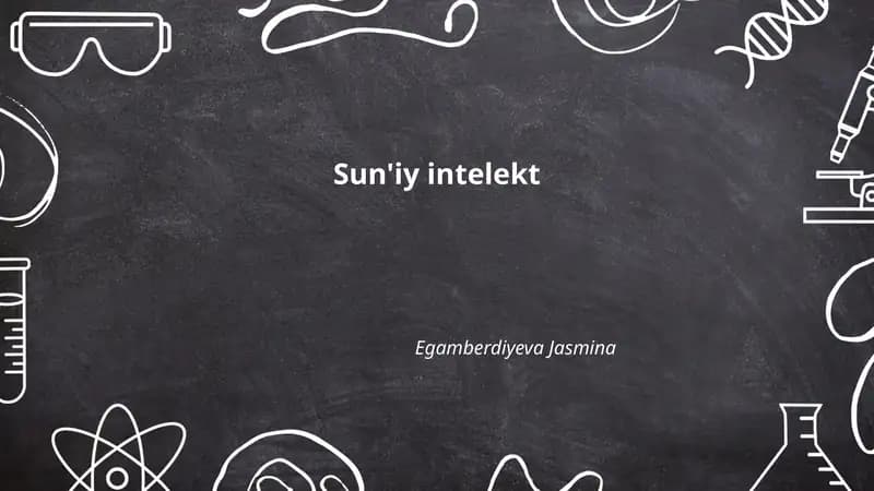 Sun'iy intelekt