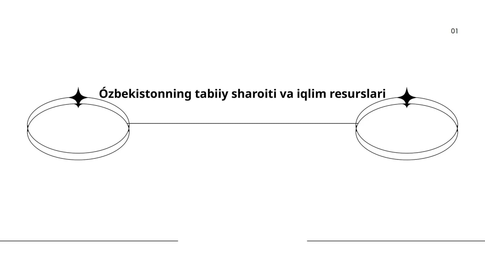 Ózbekistonning tabiiy sharoiti va iqlim resurslari