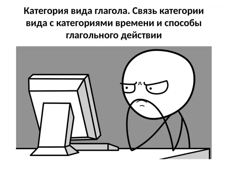 Категория вида глагола. Связь категории вида с категориями времени и способы глагольного действии