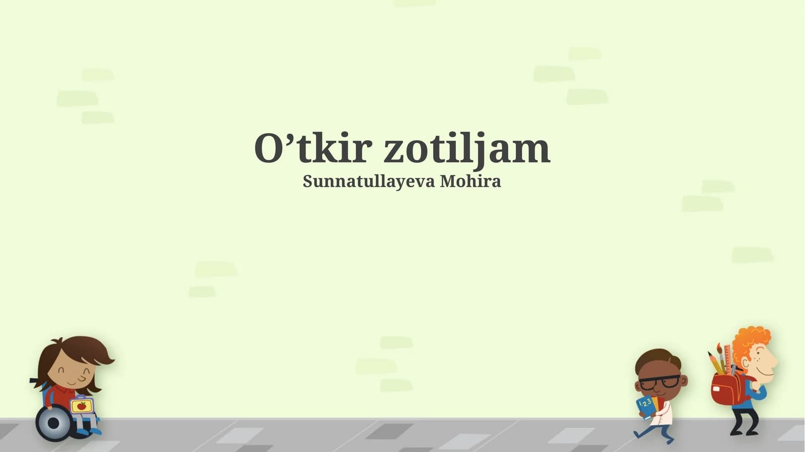 O’tkir zotiljam