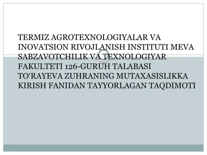Sabzavotlar saqlash usullari