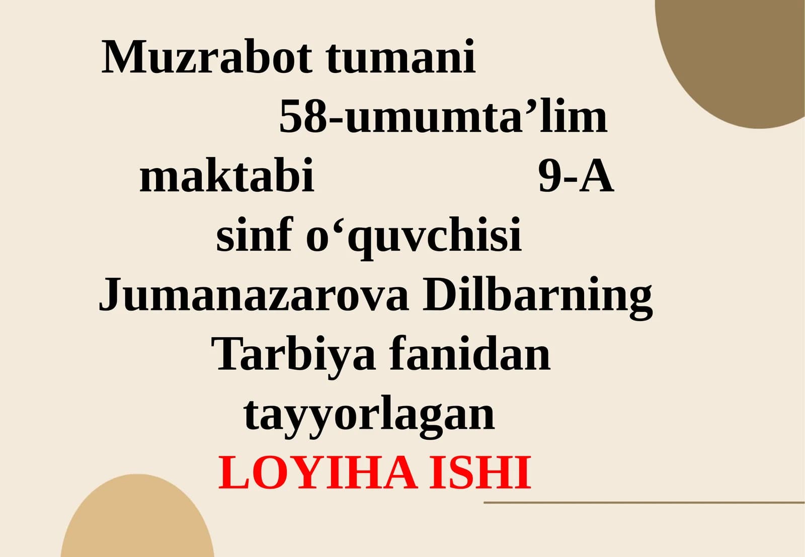 Bilimga asoslangan jamiyatda muvaffaqiyat qozonish