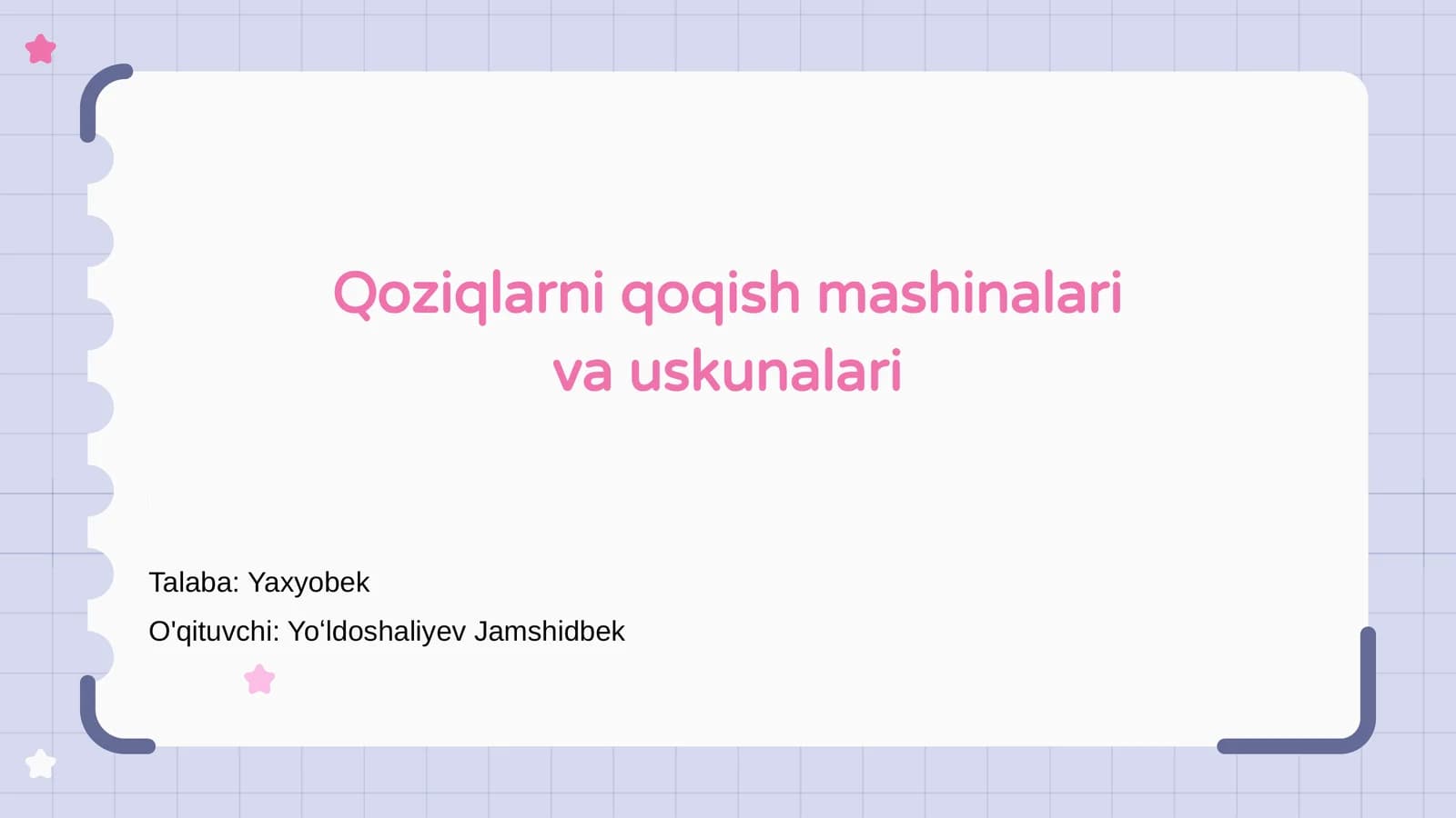 Qoziqlarni qoqish mashinalari va uskunalari