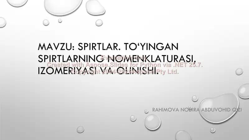Spirtlar