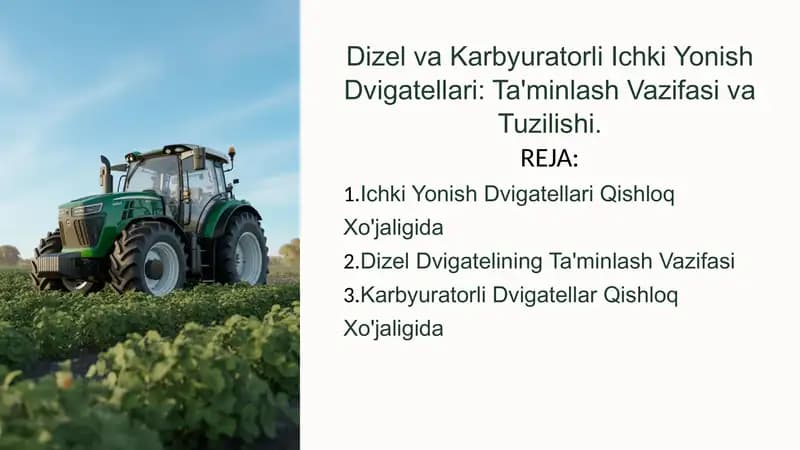 Ichki Yonish Dvigatellari
