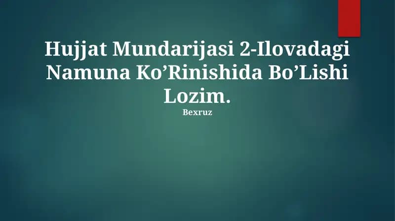 Hujjat Mundarijosi