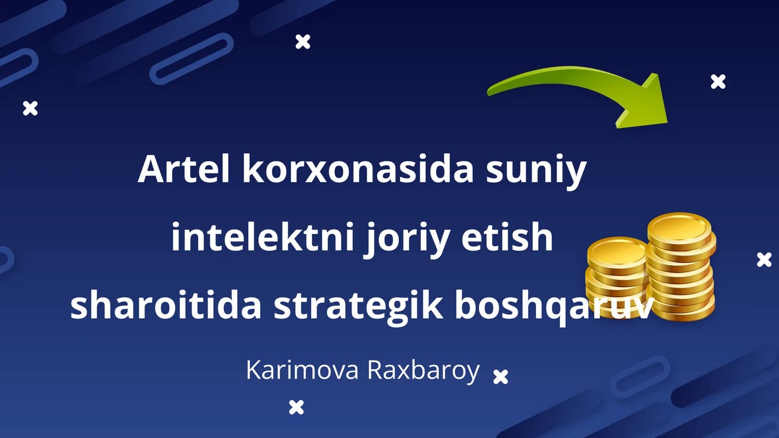 Sun'iy intellektning strategik boshqaruv