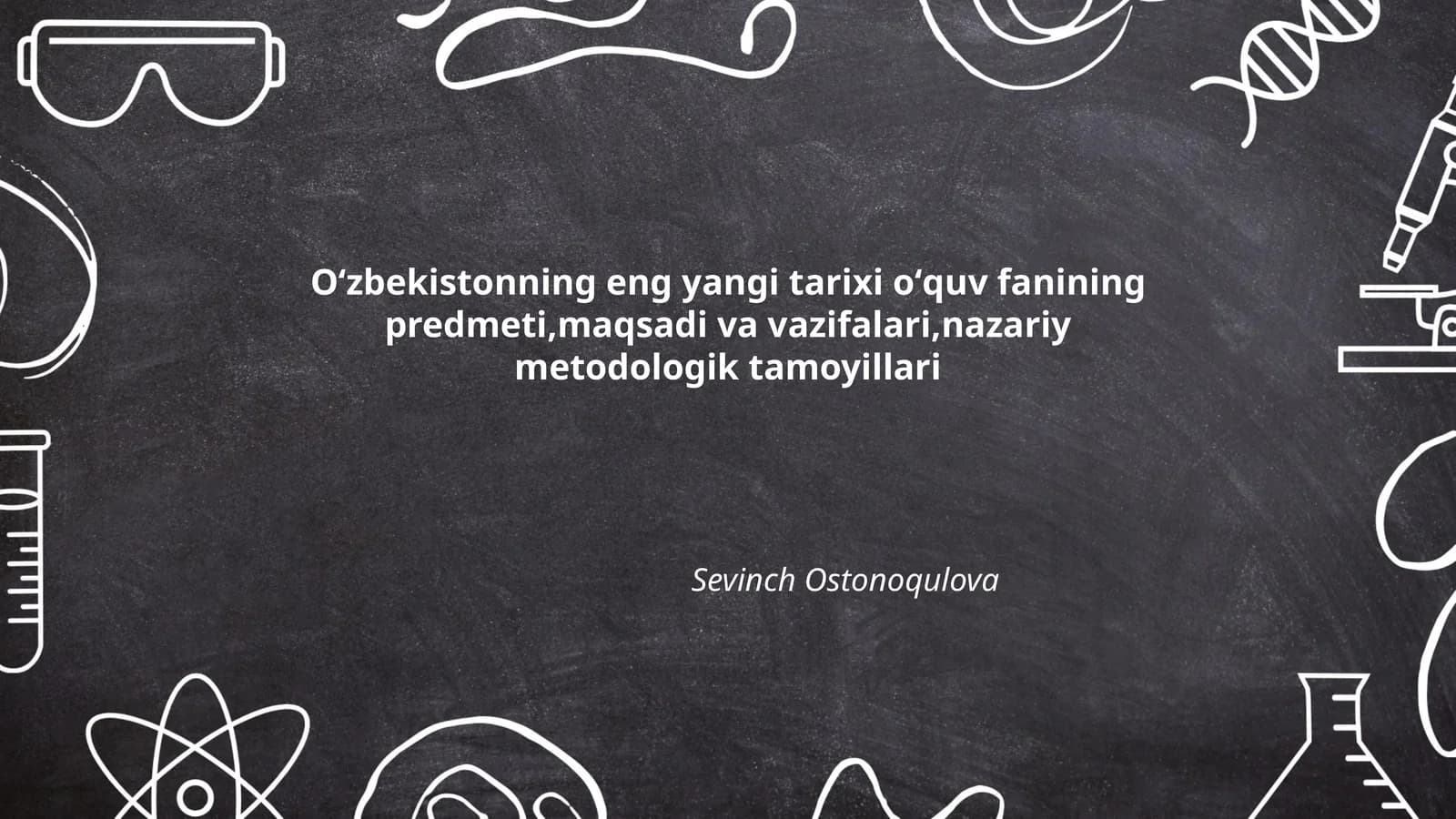 Oʻzbekistonning eng yangi tarixi oʻquv fanining predmeti,maqsadi va vazifalari,nazariy metodologik tamoyillari