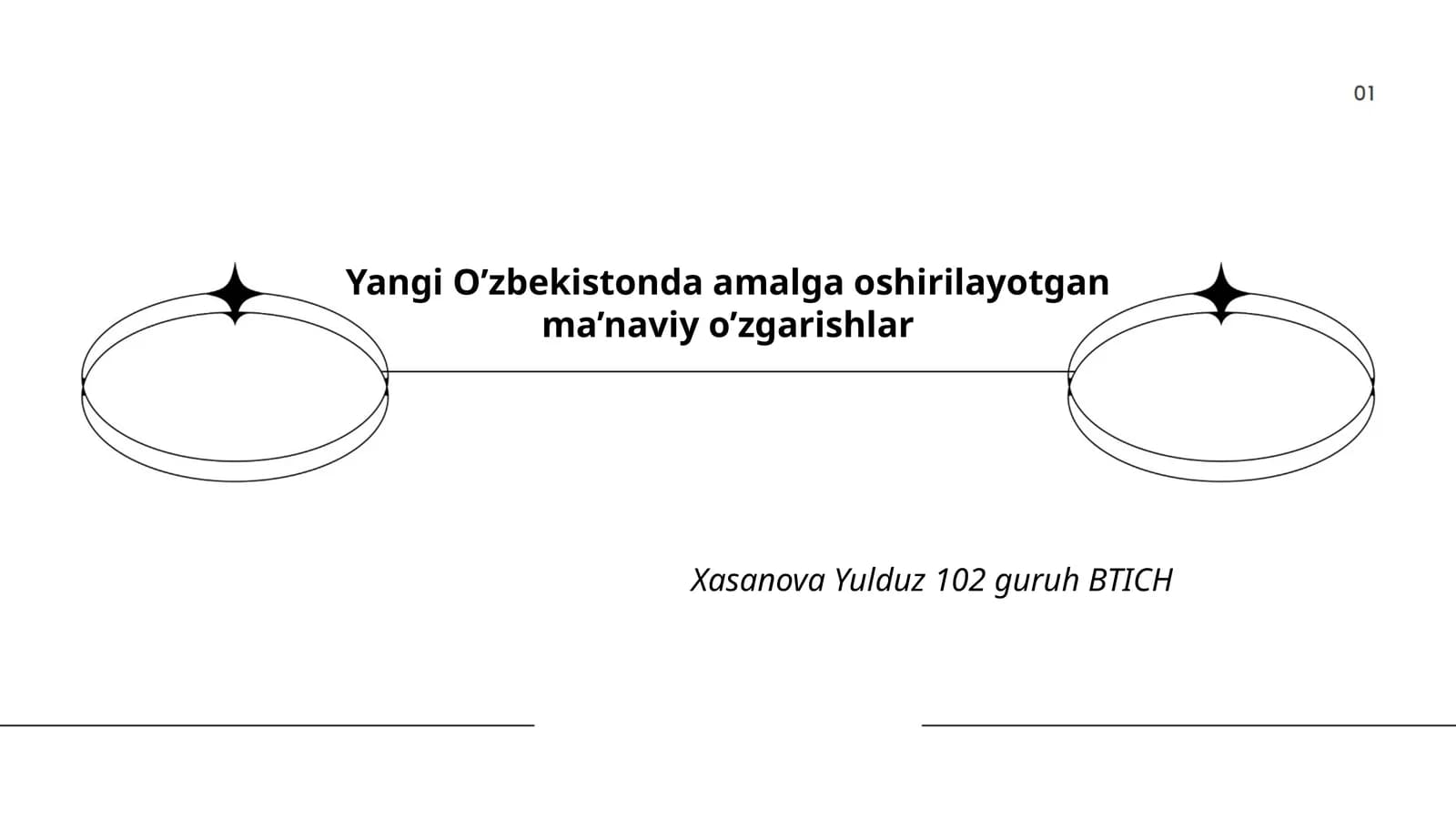 Yangi O’zbekistonda amalga oshirilayotgan ma’naviy o’zgarishlar