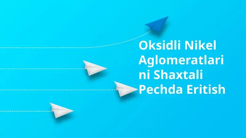 Oksidli Nikel Aglomeratlarini Shaxtali Pechda Eritish