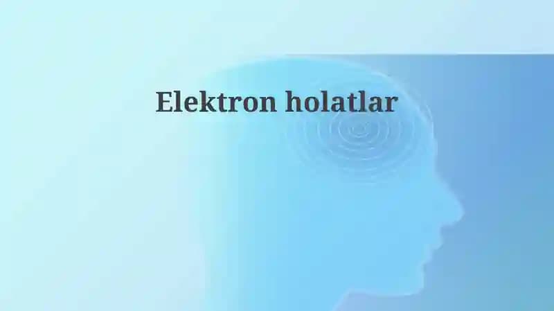 Elektronholatlar