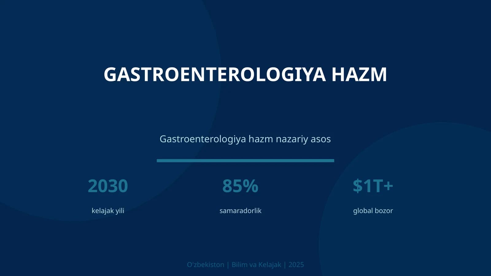 Gastroenterologiya hazm