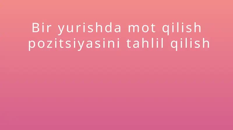 Bir yurishda motqilish