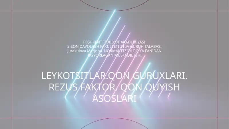 Leykotsitlar
