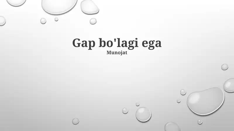 Bo'shliqning ta'sirini tahlil qilish