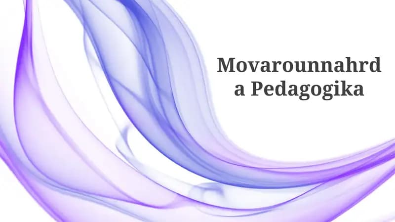 Movarounnahrda Pedagogika