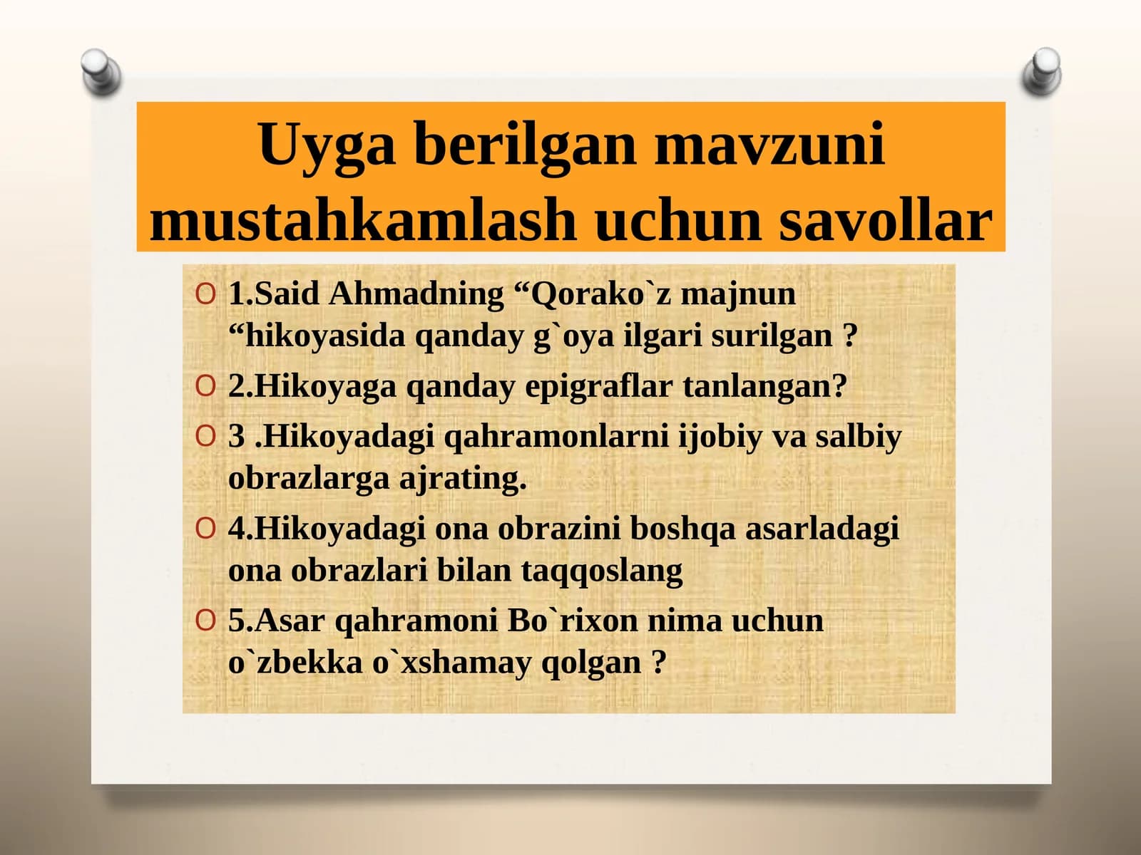 Abdulla Oripov Hayoti va Ijodi